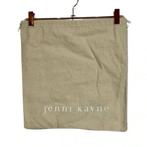 Jenni Kayne 15” x 15.5” Drawstring Dustbag Storage Bag Linen Dust Bag